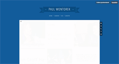 Desktop Screenshot of paulwontorek.com